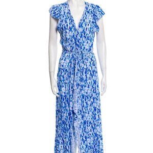 MELISSA ODABASH Brianna Kaftan Waterfall Beach Coverup Dress Size Small